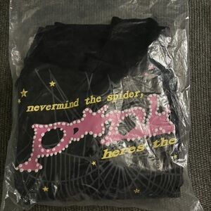 Black Sp5der Hoodie (BRAND NEW)